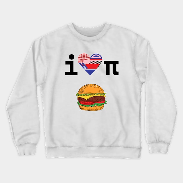 i love fast food Crewneck Sweatshirt by best design